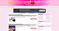 Desktop Screenshot of enamorandote.com